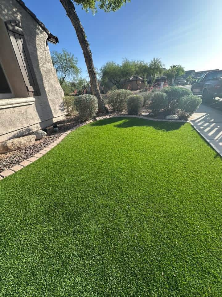 Artificial turf installation AZ